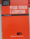 Physique théorigue et astrophysique