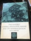 The Ransko Gabbro-Peridotite Massif and its Mineralization (Czechoslovakia)