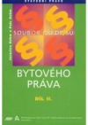 Soubor předpisů bytového práva