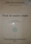 Úvod do nauky o teple