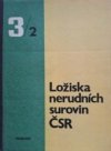 Ložiska nerudních surovin ČSR
