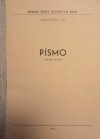 Písmo