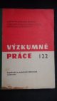 Výzkumné práce č. 122