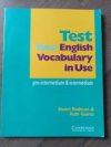 Test Your English Vocabulary in Use