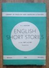 English Short Stories of the XIXth and XXth Centuries