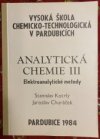 Analytická chemie III