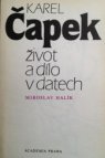 Karel Čapek, život a dílo v datech