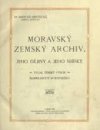 Moravský zemský archiv