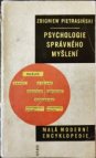 Psychologie správného myšlení