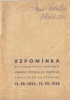 Vzpomínka na stoleté výročí posvěcení farního kostela sv. Jindřicha v Petřvaldě na Těšínsku