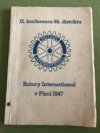 12. konference 66. distriktu Rotary international 18.-21. dubna 1947 v Plzni