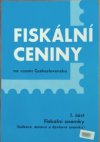 Fiskální ceniny na území Československa.