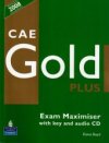 CAE Gold plus exam maximiser with key and audio CD