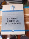 Kapitoly z dětské psychologie
