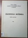 Statistická Ročenka. Okres Karviná 1986