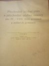 Přechodný učební plán a přechodné učební osnovy pro IV.-VIII. třídu gymnasií a reálných gymnasií