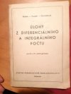 Úlohy z diferenciálního a integrálního počtu pro 3. a 4. ročník gymnasia