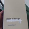 Book in badge.. II.
