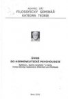 Úvod do hermeneutické psychologie