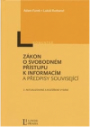 Zákon o svobodném přístupu k informacím a související předpisy