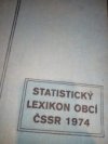 Statistický lexikon obcí ČSSR 1974