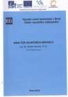 Analýza silničních nehod II