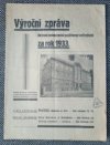 Výroční zpráva okresní nemocenské pojišťovny ve Fryštátě za rok 1933