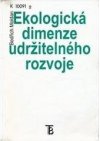 Ekologická dimenze udržitelného rozvoje