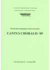 Cantus choralis '09