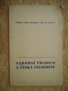Národní tradice a česká filosofie