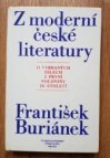 Z moderní české literatury
