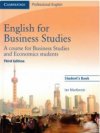 English for Business Studies and Economics 