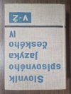 Slovník spisovného jazyka českého