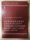 Mezinárodní souvislosti československé krize