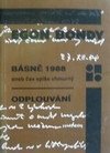 Básně 1988, aneb, Čas spíše chmurný