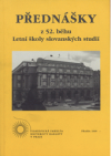 Přednášky z 52. běhu Letní školy slovanských studií