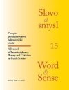 Slovo a smysl 15 (ročník VIII)  