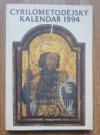 Cyrilometodějský pravoslavný český kalendář na rok 1994