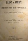 Dějiny a paměti řemeslných cechů města Přerova i okolí a rozvoj živností na Moravě