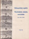 Bibliografický rejstřík Vlastivědného věstníku moravského.