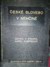 České sloveso v němčině