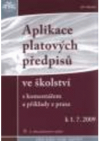 Aplikace platových předpisů ve školství