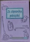 Že zápisníku pokojské