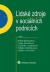 Lidské zdroje v sociálních podnicích