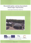 Ekonomické aspekty využívání obnovitelných zdrojů energie v kraji Vysočina