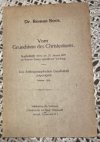 Vom Grundstein des Christentums