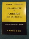 GRAMMAIRE CORRIGÉ DES EXERCICES 