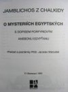O mysteriích egyptských