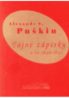 Tajné zápisky z let 1836-1837