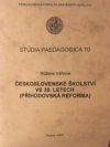 Československé školství ve 30. letech